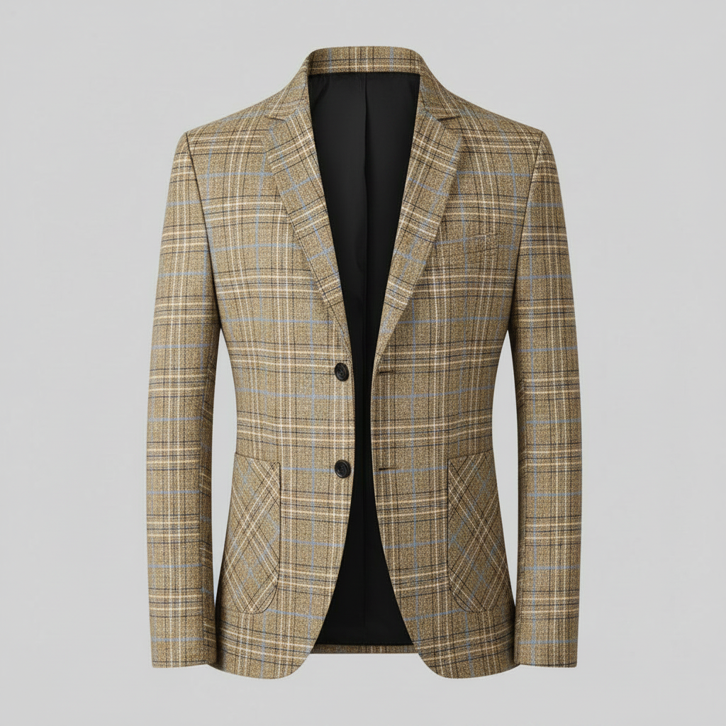 Blazer Ligero Slim Fit para Hombre | Chaqueta Entallada