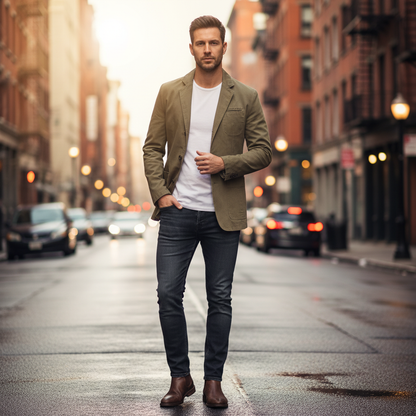 Blazer Hombre Casual Liviano | Chaqueta Americana Elegante