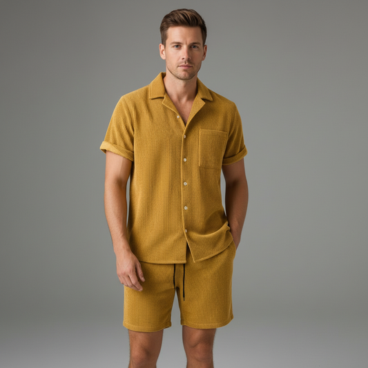 Conjunto Harold para hombre | Conjunto de dos piezas elegante y deportivo