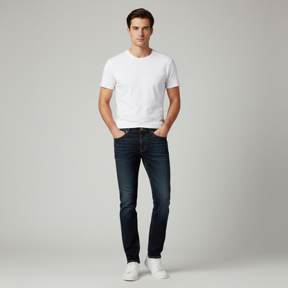 Jeans Hombre Cómodos | Pantalones Vaqueros Corte Recto
