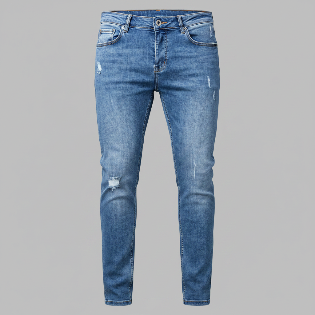 Liam | Vaqueros ajustados para hombre con diseño rasgado