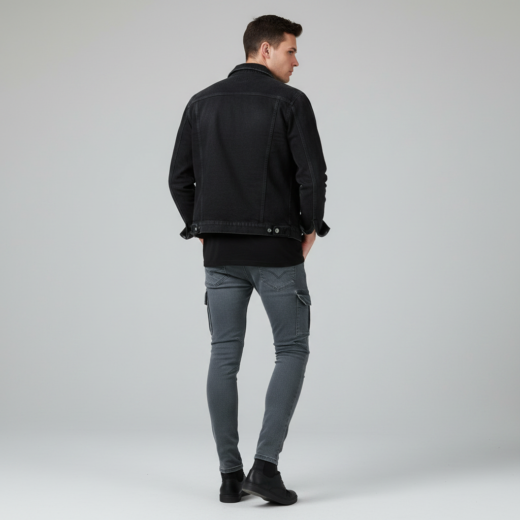 Jeans Cargo Hombre | Pantalones Vaqueros con Múltiples Bolsillos