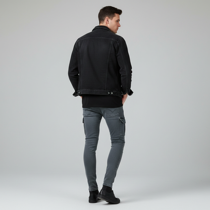 Jeans Cargo Hombre | Pantalones Vaqueros con Múltiples Bolsillos