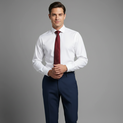 Pantalones de Negocio para Hombre | Corte Recto