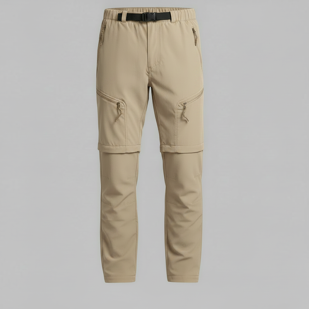 Pantalones de Exterior Convertibles para Hombre | Transpirables y Cómodos