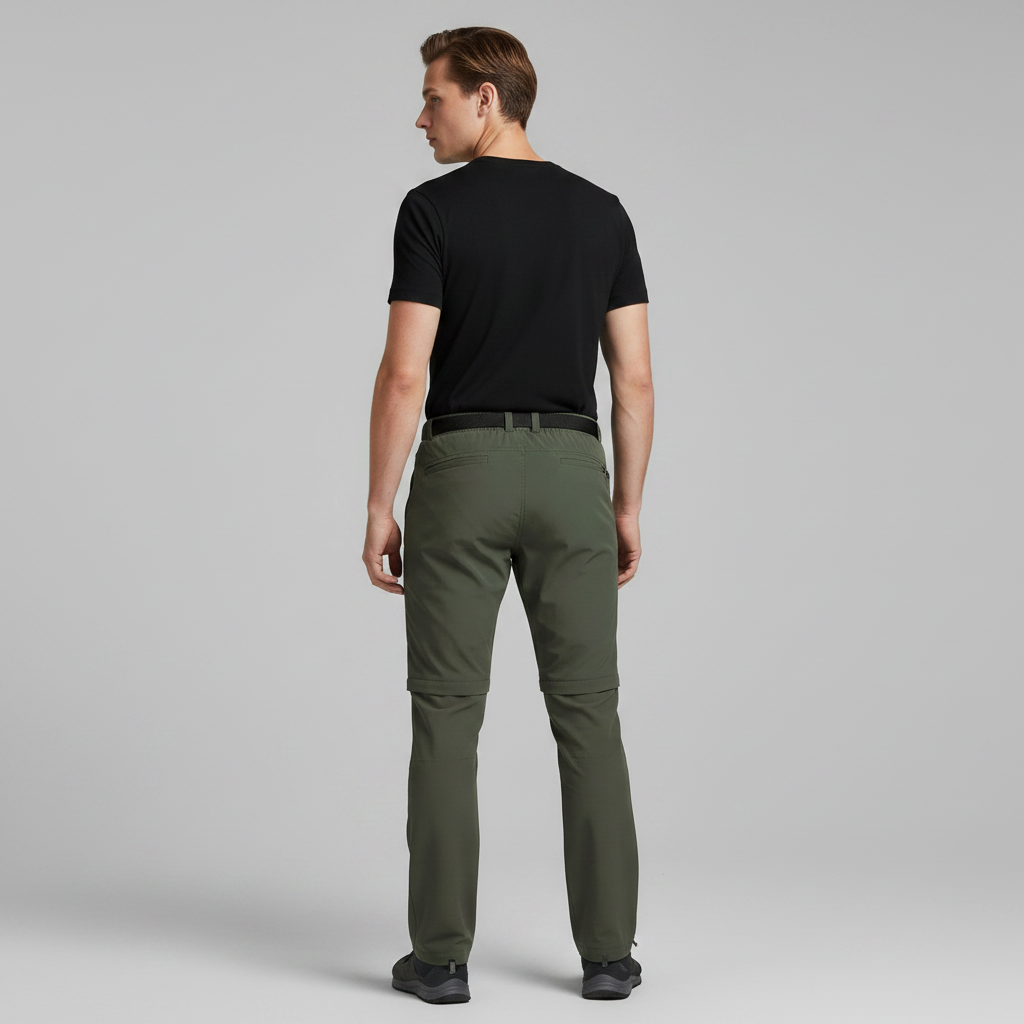 Pantalones de Exterior Convertibles para Hombre | Transpirables y Cómodos