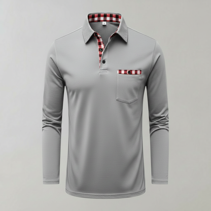 Polo Manga Larga Hombre | Elegancia Clásica y Comodidad