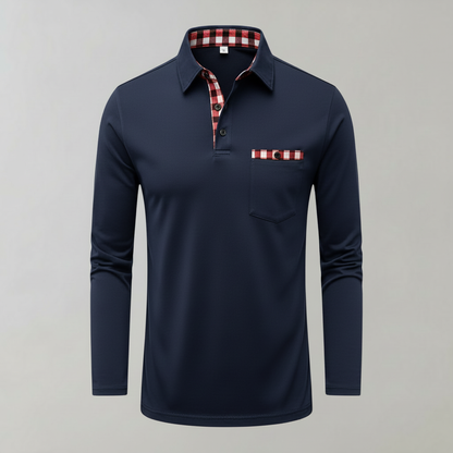 Polo Manga Larga Hombre | Elegancia Clásica y Comodidad