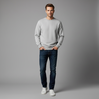 Jersey Hampton | Jersey de cuello redondo para hombre