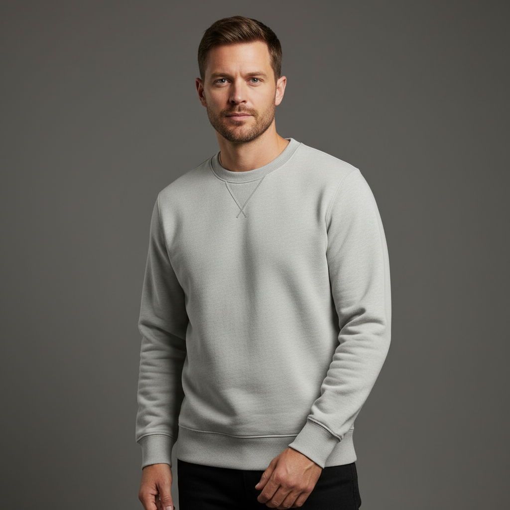 Jersey Hampton | Jersey de cuello redondo para hombre