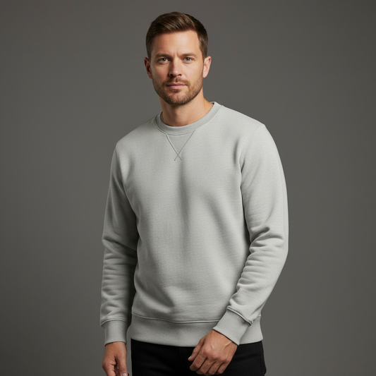 Jersey Hampton | Jersey de cuello redondo para hombre