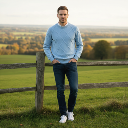 Suéter suave Milano | Suéter de lujo para hombre