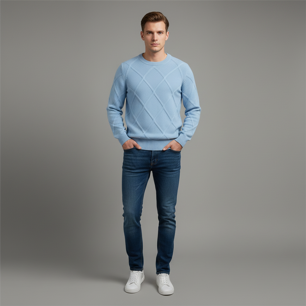 Suéter suave Milano | Suéter de lujo para hombre