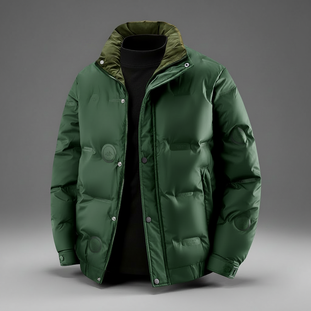 Chaqueta Hombre Casual Moderna Plumón Grueso | Cazadora Hombre