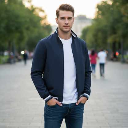 Chaqueta Ligera Hombre Metro Glide | Resistente al Agua
